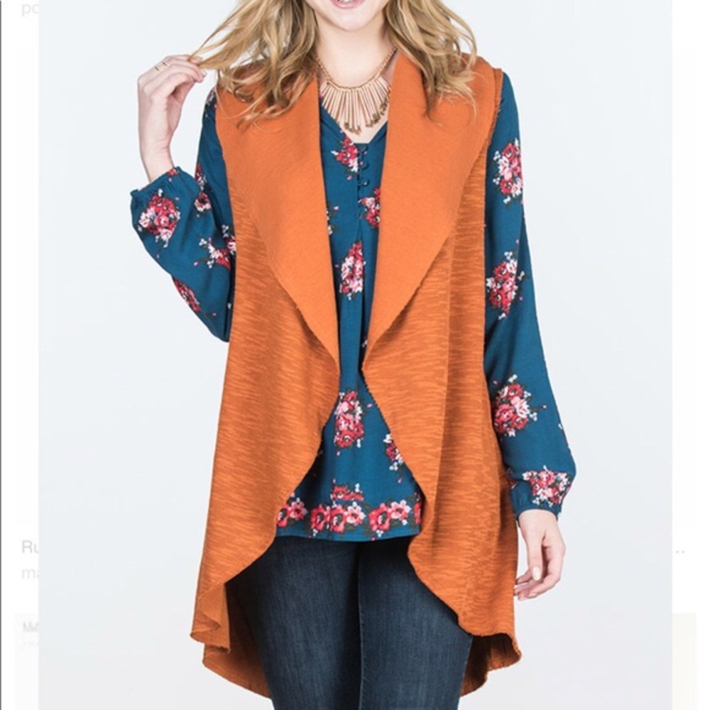 Matilda Jane Run-Through Vest Cardigan